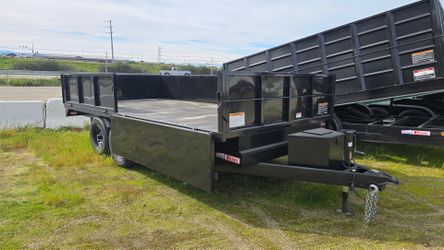 Carson Dump trailer 8 x 16 T/A