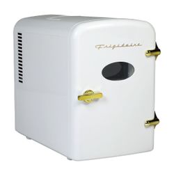 Frigidaire Retro Mini Personal Fridge Cooler