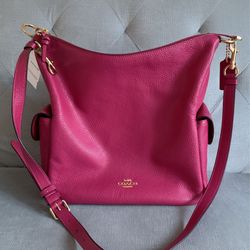 Authentic Coach Leather shoulder/Tote Bag