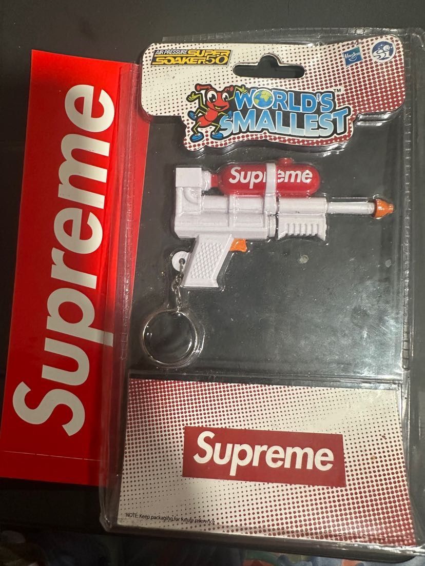Supreme Super Soaker 50 Water Blaster Keychain