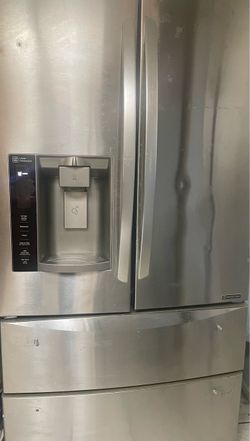 Stainless steel LG fridge