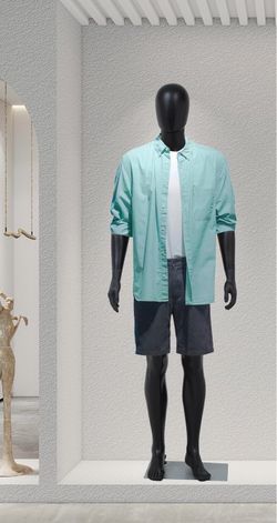 New Male Mannequin Full Body 73 Inch Detachable Mannequin Body Adjustable Manikin Body Display with Metal Base, Retail Mannequins Dress Form Full Body