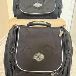 HD luggage, suitable for attachment to rear seat back