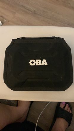 OBA Black Hard Shell Carry Case with complete electronic repair kit