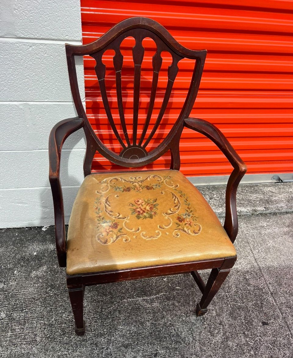 Antique Furniture Vintage Chair Wood