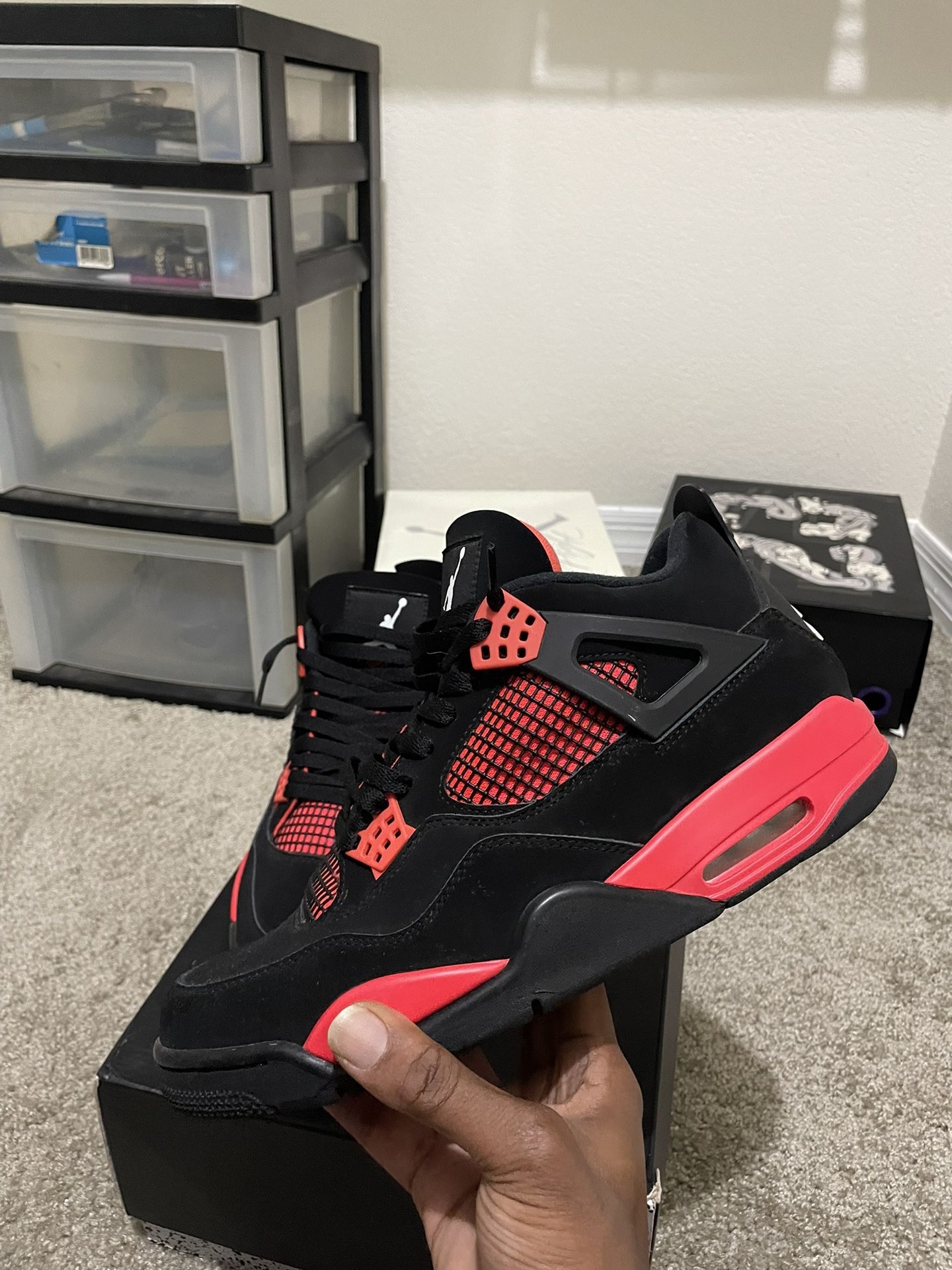 Jordan 4 Red Thunder Size 12