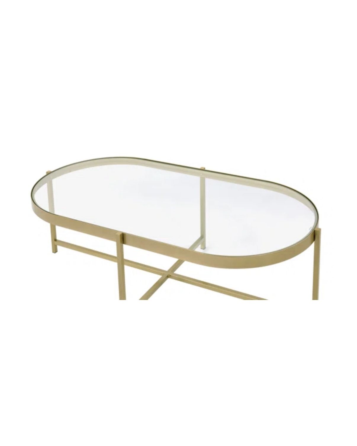 Karamo Glass Top Coffee Table + 2 End tables 