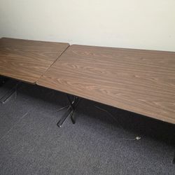 2 Folding Tables..  $20 For Both.  🔥🔥🔥