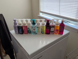 Bath and body works soaps