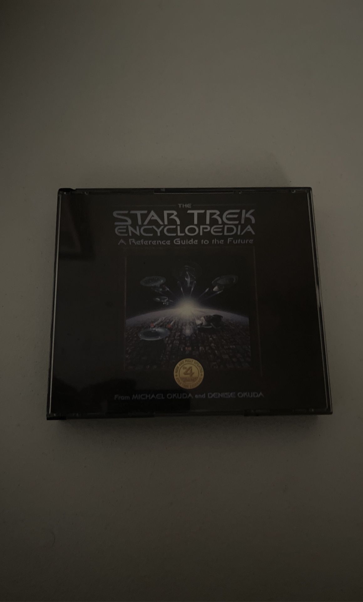 The Star Trek Encyclopedia - Computer Interactive CD-ROM Game 4 Disc