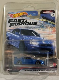 match box super chase/hot wheels fast and furios nissan skyline gtr lot