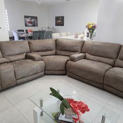3 Pc Power Reclining Sectional (Used)