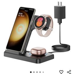 3-in-1 Wireless Charging Station for Galaxy