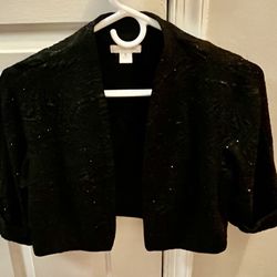 London Times Sparkly Little Jacket. Holiday. Party. Wedding. Events.