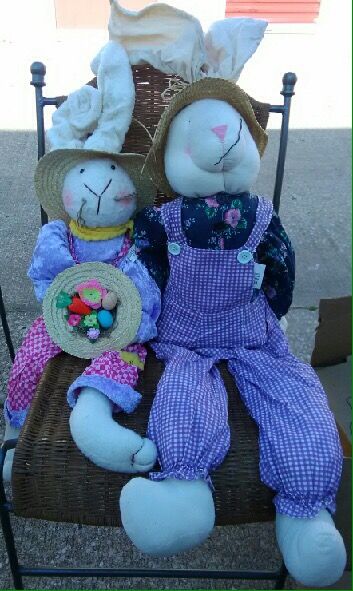 Easter Bunnies for gift or decoration. NEW!