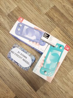 Nintendo Switch Lite Gaming Console - 90 DAY WARRANTY - $1 DOWN - NO CREDIT NEEDED 