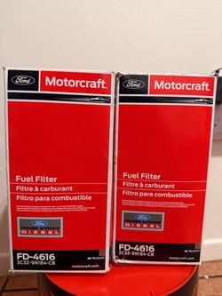 Motorcraft FD-4616 Fuel Filter – Lot of 2