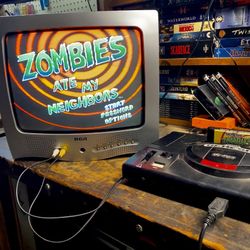 RCA E13320 Round Tube Retro CRT Tv For Genesis And Nintendo 