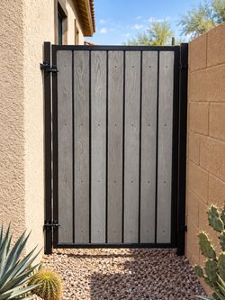 Maintenance Free Wood Gate