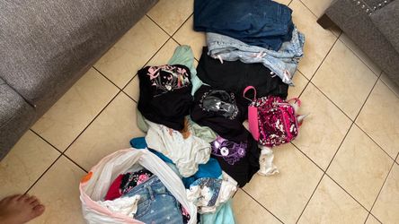 Mixed Lot of Girls Clothing and Accessories