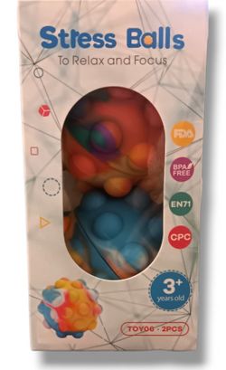 Pop-Its Stress Balls (2 Pack)