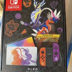 Nintendo Switch OLED Pokemon Edition