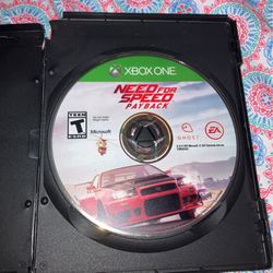 Need For Speed Payback Xbox One 
