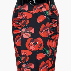 New 🏷
Vintage pencil skirt floral pattern high waisted 
Size:S
Stretchy 