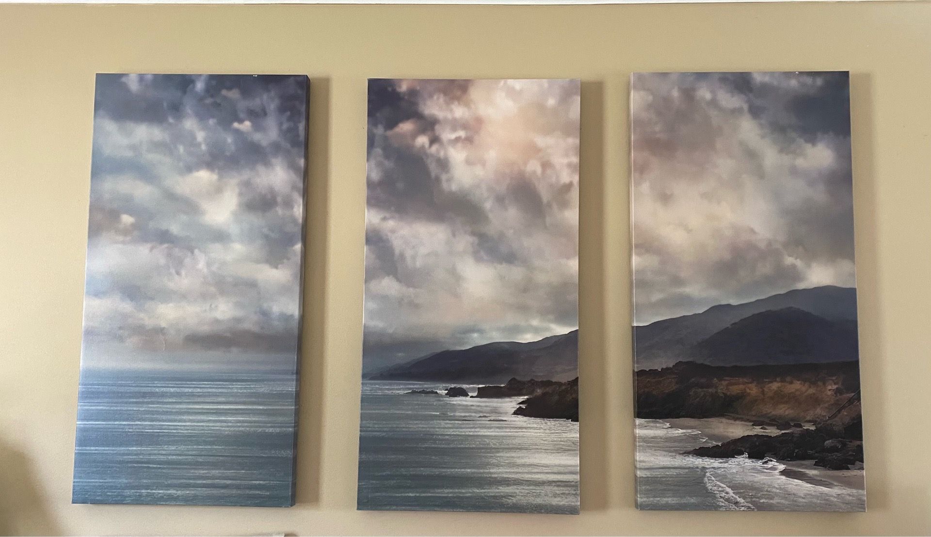 3-Pieces Canvas 40"Hx20"W
