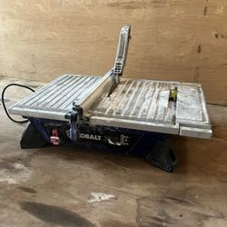 Kobalt Tile Saw 