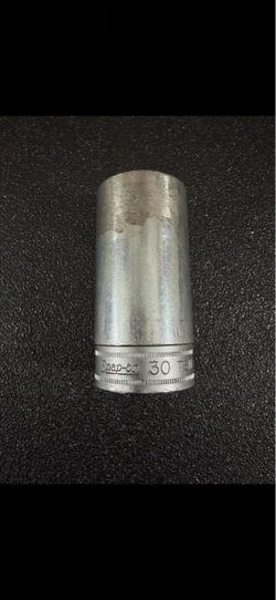 Snap-on Tools 1/2” Drive Deep Chrome 6-Point Socket Professional Tool