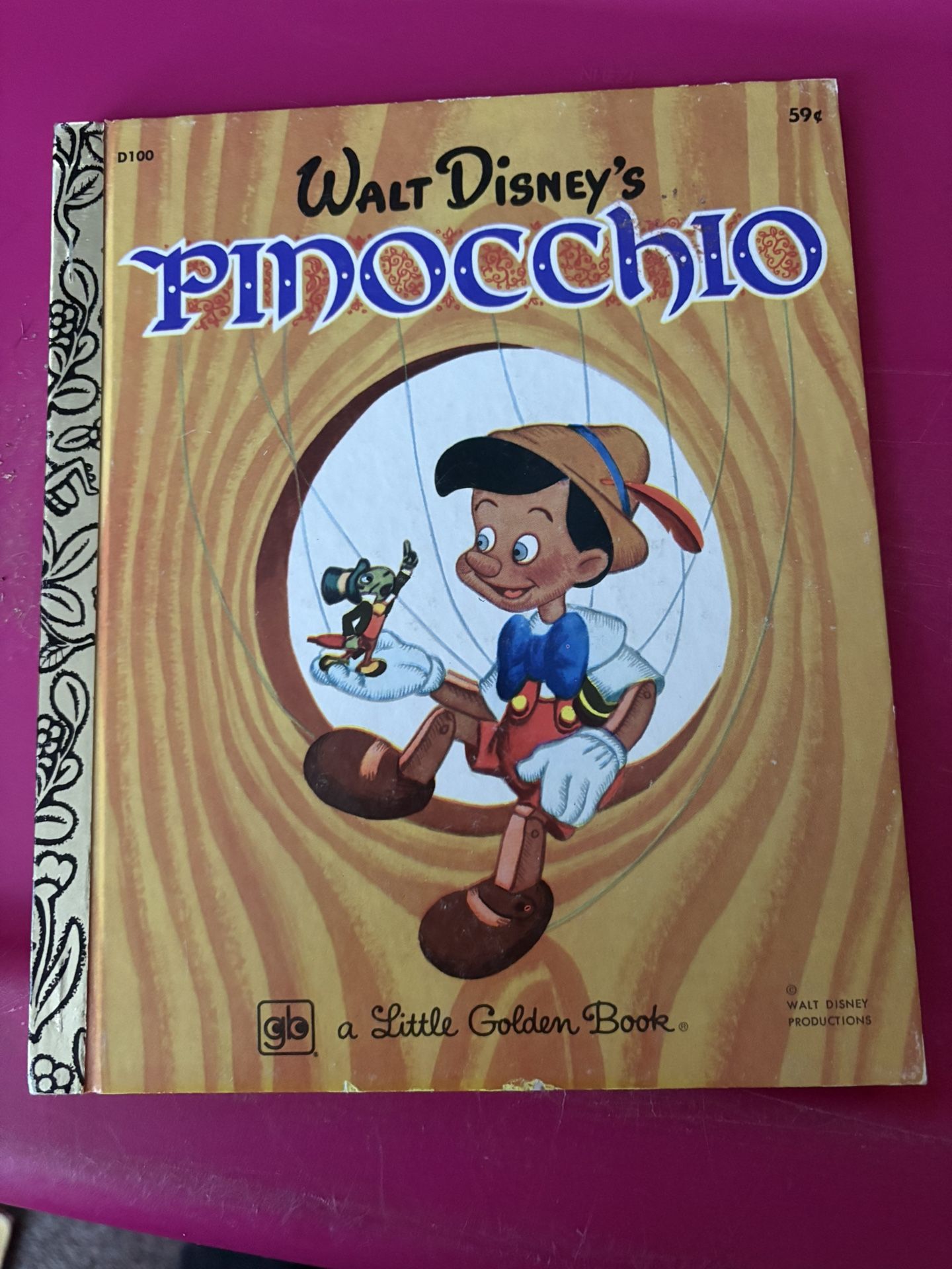 Old Disney Book