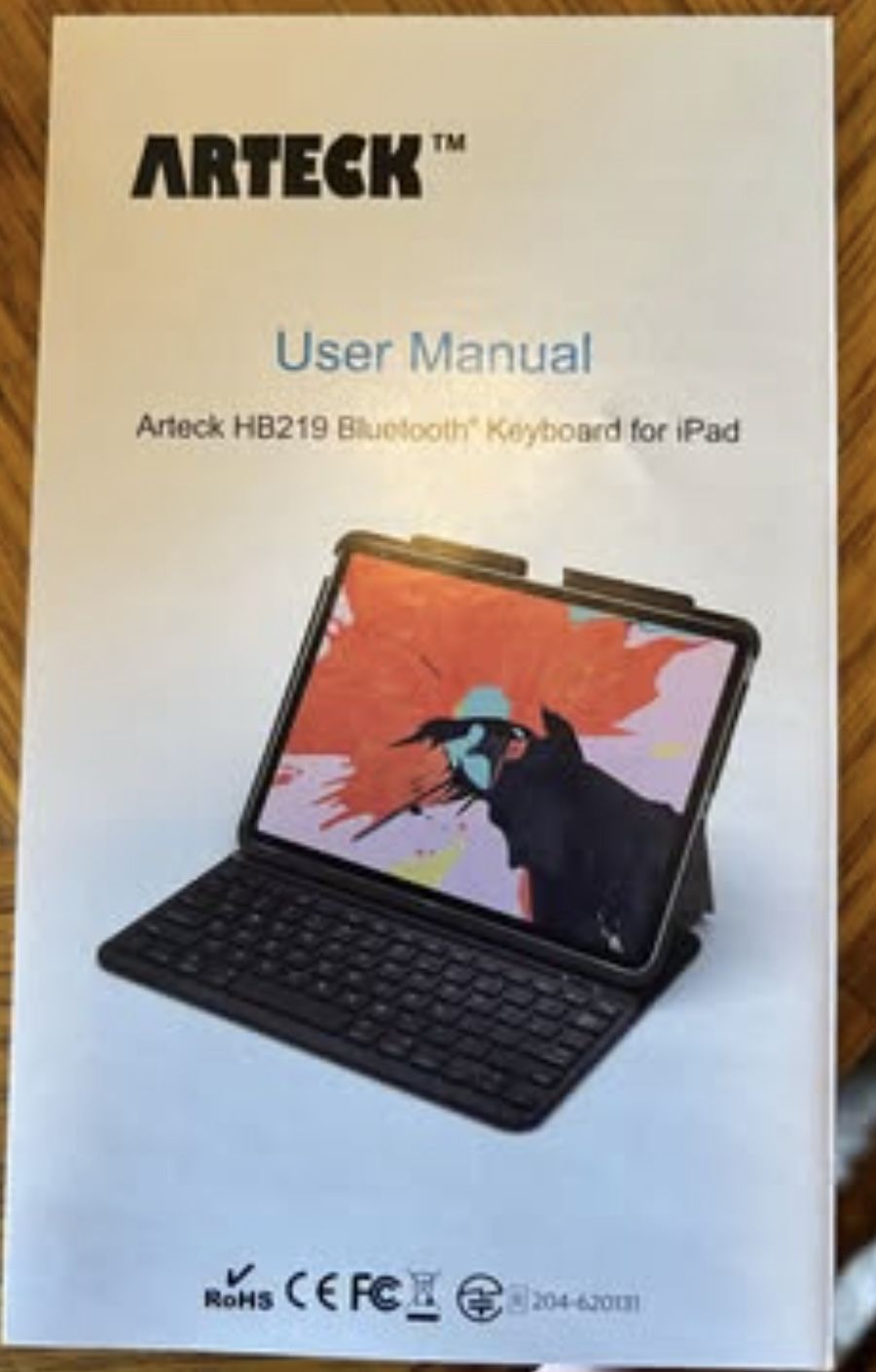 Arteck Wireless Bluetooth Keyboard for IPad. **BRAND NEW*