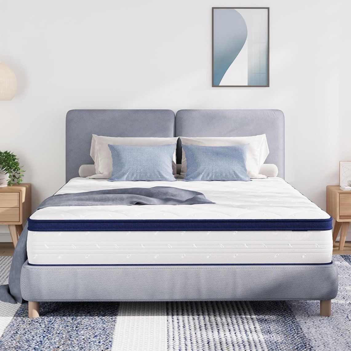 New 10” Queen Mattress (Can Deliver)