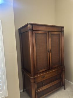 Light Brown Hutch