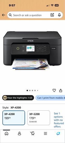 Epson XP-4200 All-in-One Printer