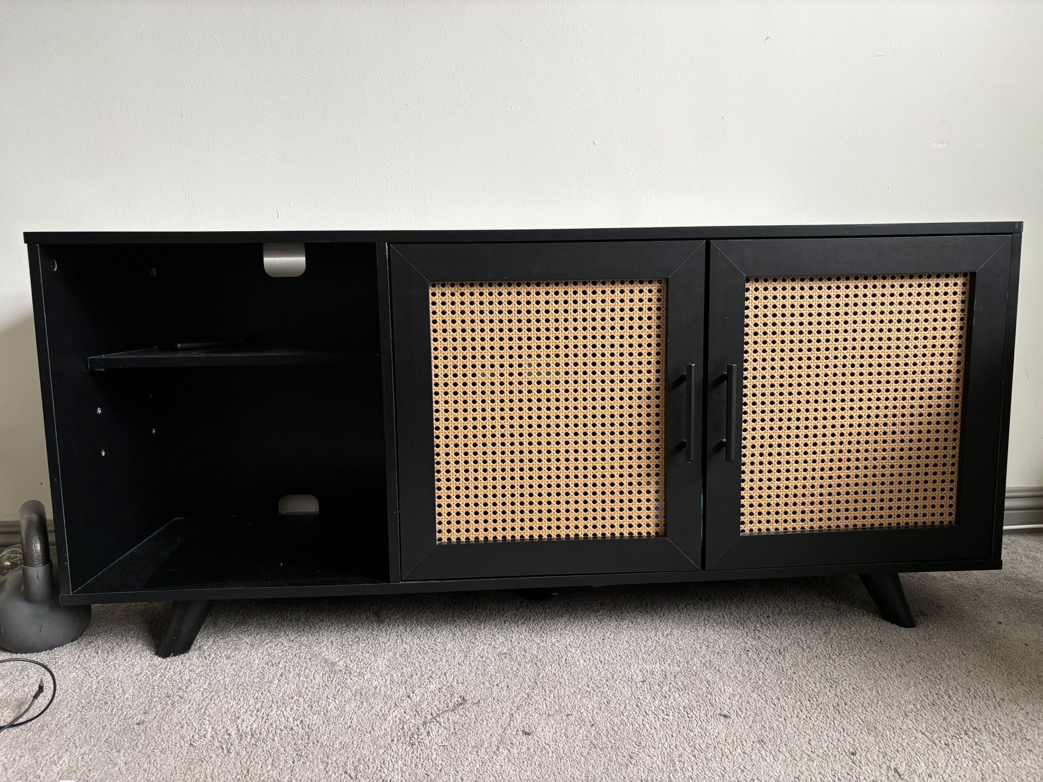 Rattan Console Table