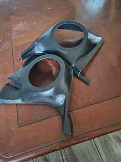 1978-----1988 Chevy  Speaker Kick Panel Set 5 1/4