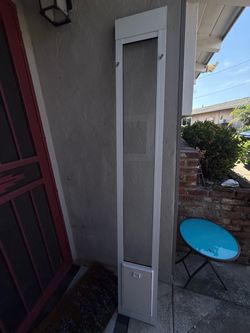 Dog door for sliding glass door