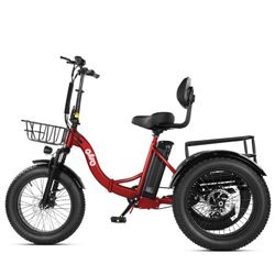 Triker Plus Folding 3 Wheels Electric Bike