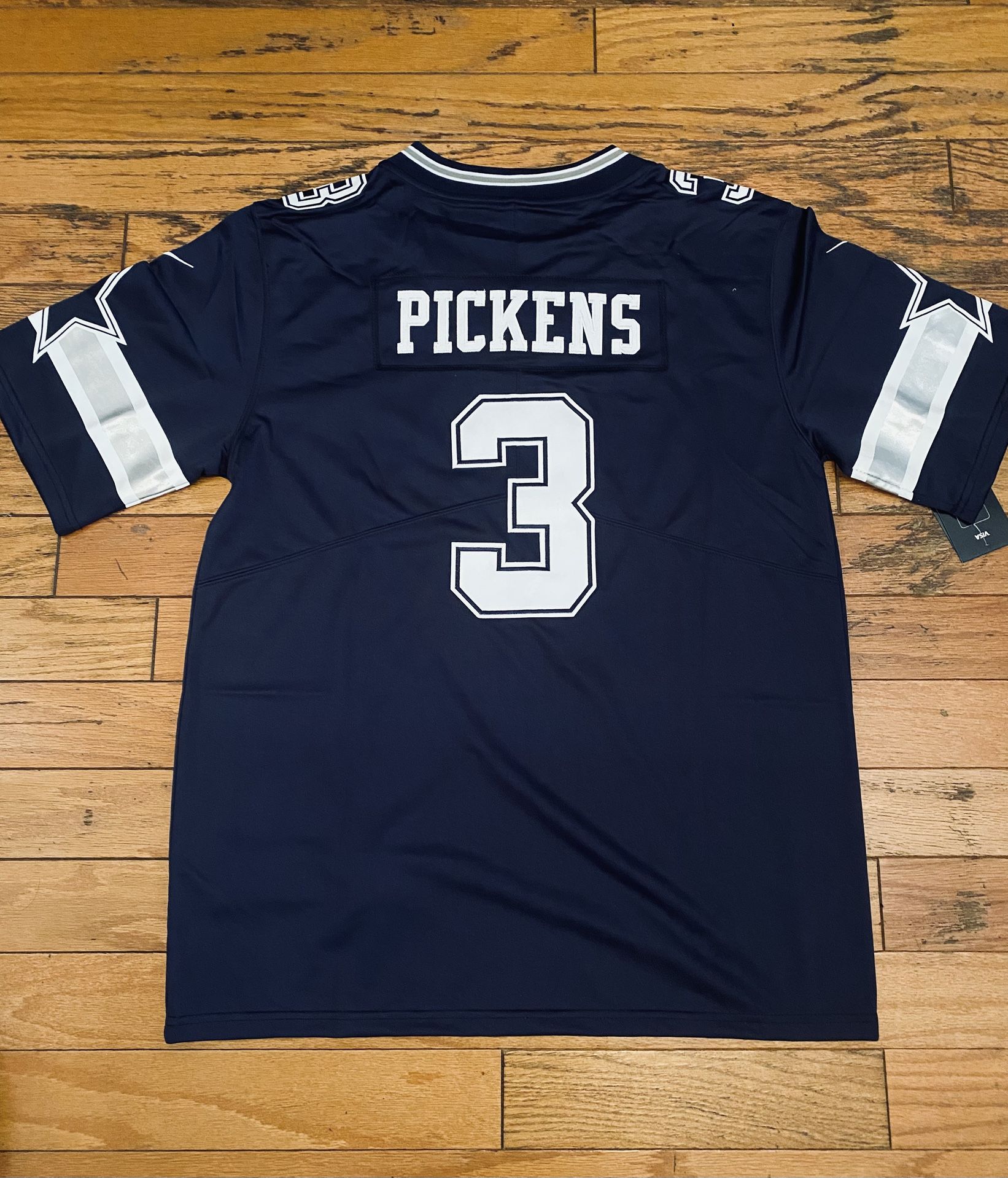 Navy Or White George Pickens Dallas Cowboys Jersey #3