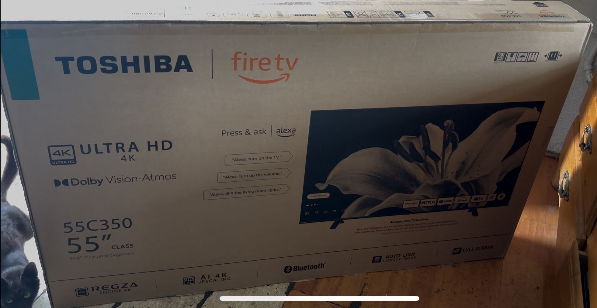 TOSHIBA Fire Tv 4k ! 55 Inch