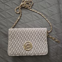 Bebe blush pink purse cross body