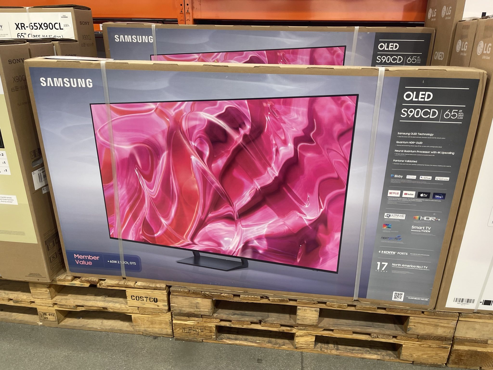 65” Samsung OLED 4K Smart TV