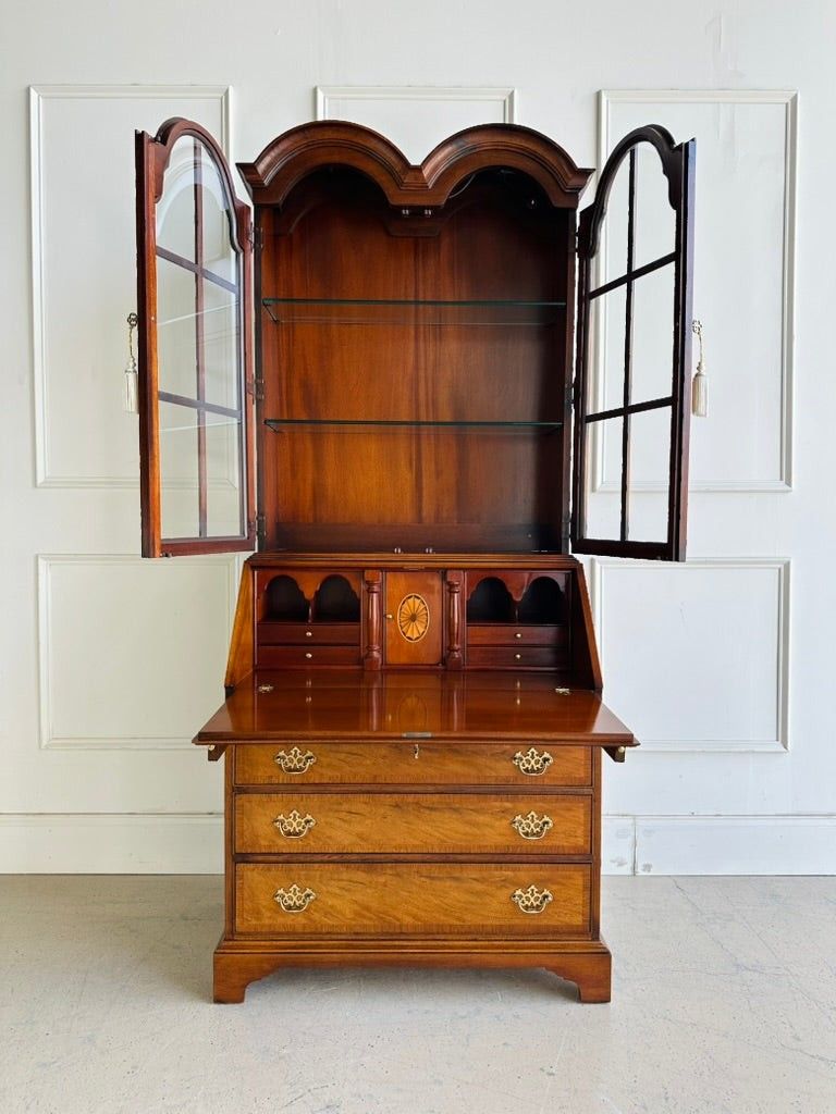 Vintage Drop Front Hickory Chair Secretary Desk+