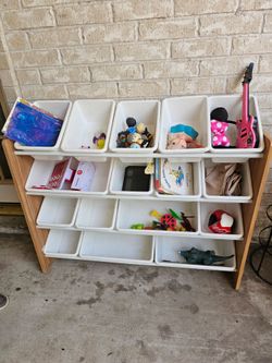 Kids toys organizer.
