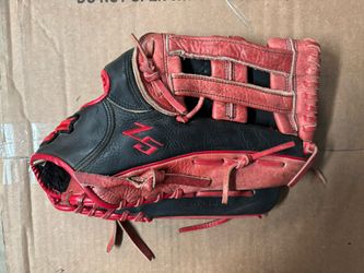 SSK Z5 Craftsman 12.75" Outfield Baseball Glove Z5-1275BLKRED3