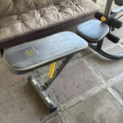 Weight Incline Flat Bench Gold’s Gym