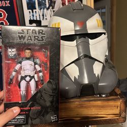 Commander wolffe Helmet/ Black Series