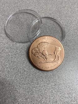 1 Oz Copper Round